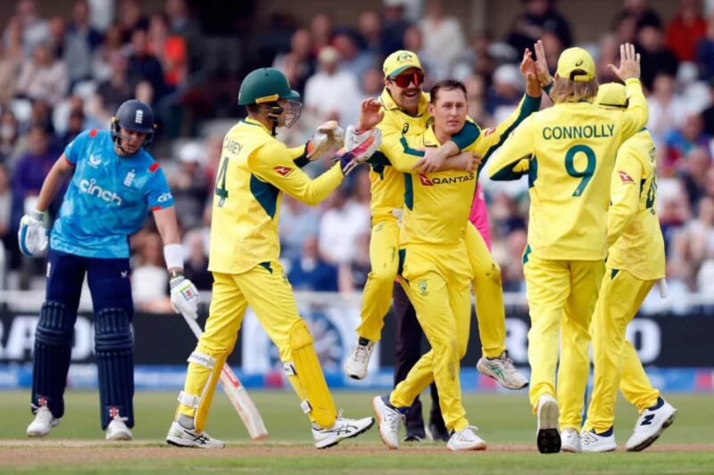 Australian Men’s Cricket Team vs England Cricket Team Match Scorecard